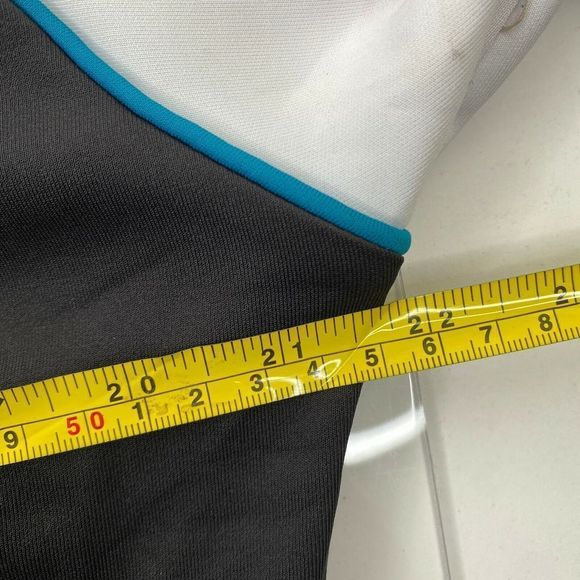 Jacksonville Jaguars Ladies Small Black White Full Zip Cropped Jacket Football - Picture 10 of 11